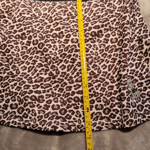 Leopard print running skirt - Picture 3 of 8
